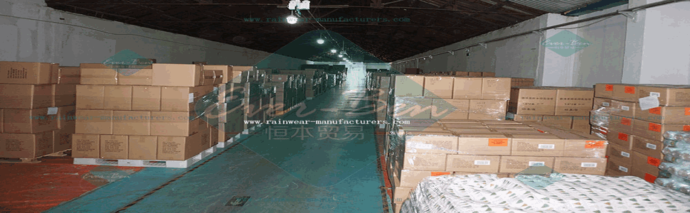 EVA rain poncho EVA rainwear warehouse